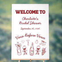 Vino Before Vows Enterrement de Vie de Jeune Fille