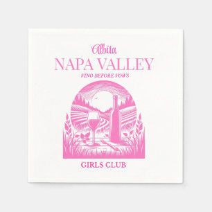 vino before vows napa napkin