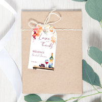 Vino before vows winery bridal shower favour