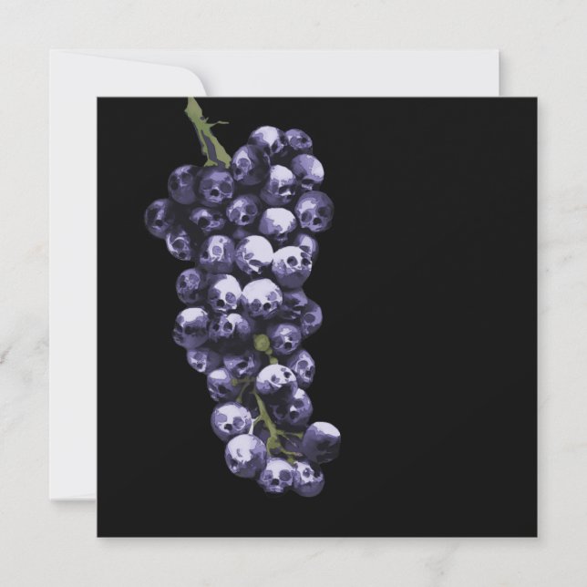 vino de la muerte invitation (Front)