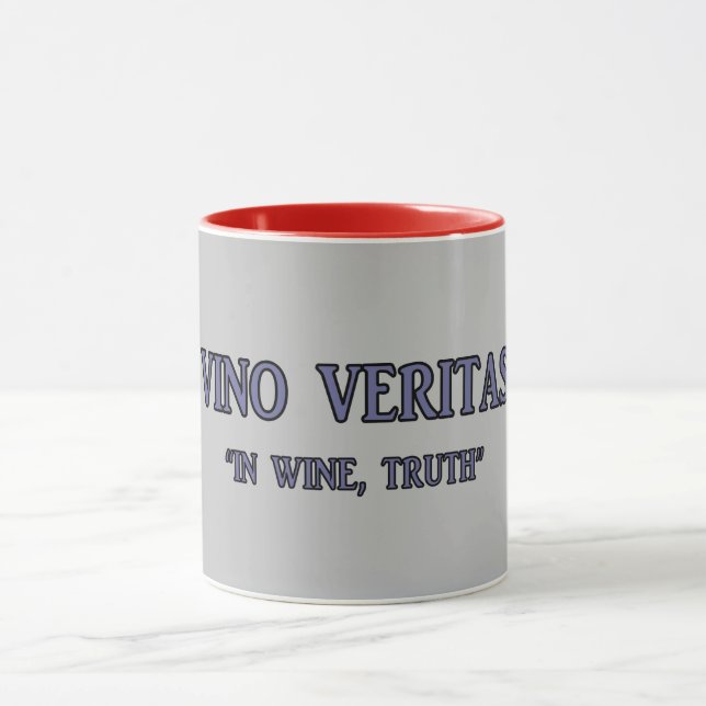 VINO VERITAS Mug (Center)