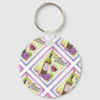 VINO! You Had Me at MERLOT! Keychain
