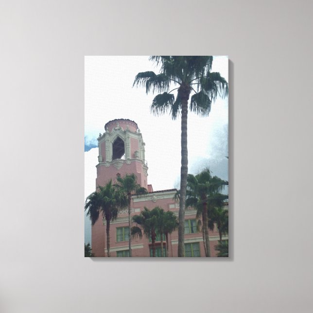 Vinoy tower downtown St Petersburg Canvas Print (Front)