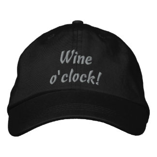 Vins d'heure ! Drôle Casquette brodé