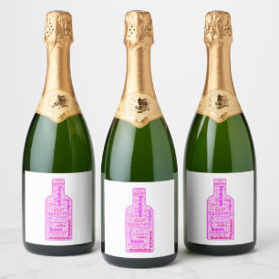 Vins et Étiquettes de vin mousseux - Nuage de mots