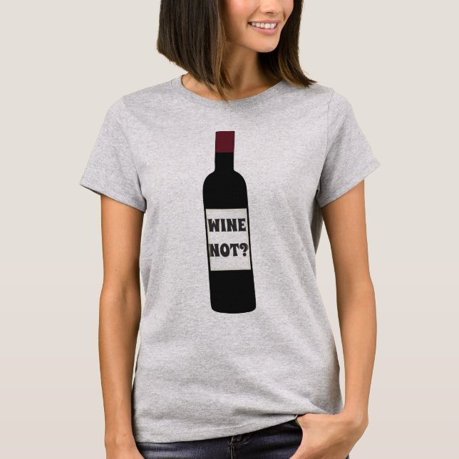 VINS NON ? T-shirt (Devant)