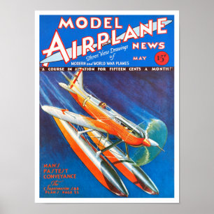 VINT 'RECYCLED ART' PRINT MAGAZINE COVER 1930S