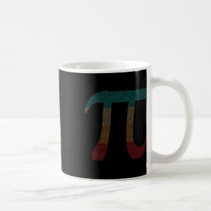 Vintage 10000 Digits Pi Sign - Math Mathematics - Coffee Mug