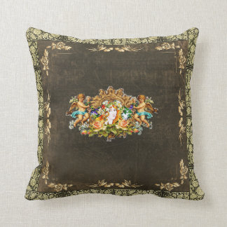 Vintage 114 throw pillow