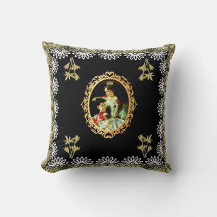 Vintage 115 throw pillow