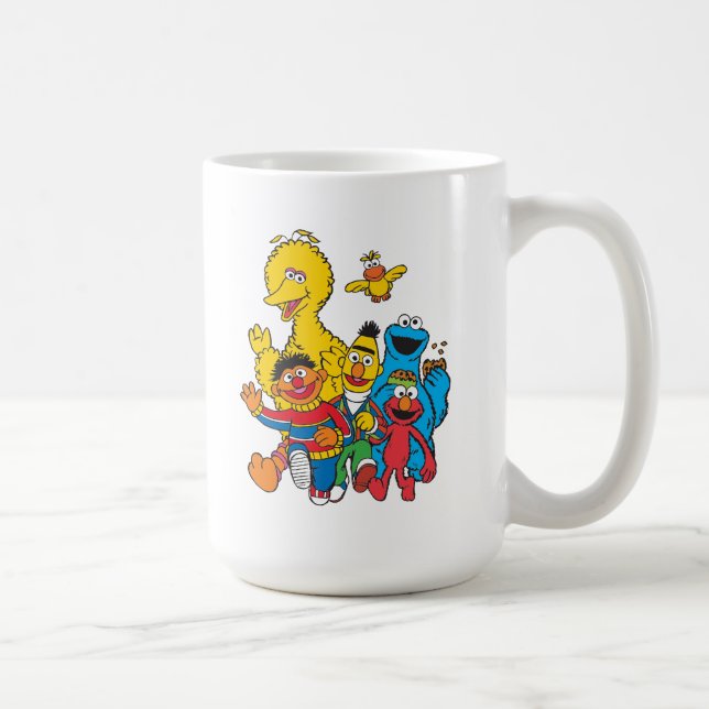 Vintage 123 Sesame Street Coffee Mug (Right)