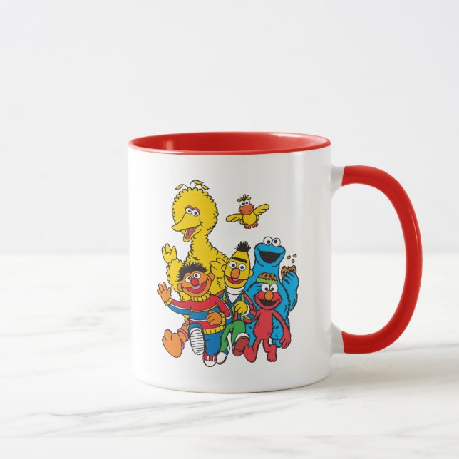 Vintage 123 Sesame Street Mug (Right)
