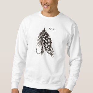 Vintage 1800s Angling Fly Fishing Flies Lures Lure Sweatshirt