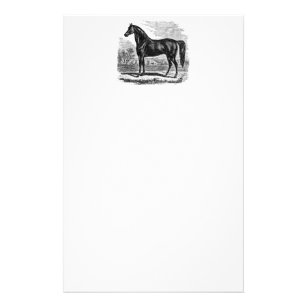 Horse Stationery Templates, Horse Custom Stationery Templates