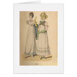 Vintage 1812 Fashion (Blank Inside),