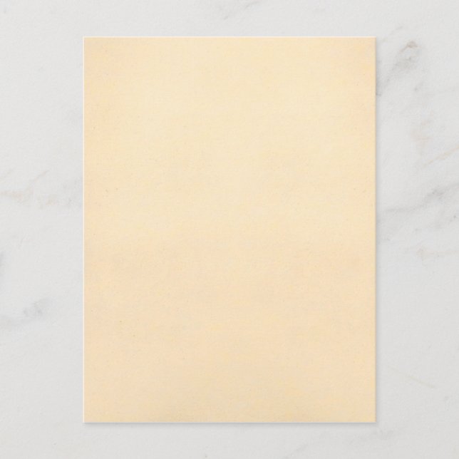 Vintage 1817 Parchment Paper Template Blank Postcard (Front)