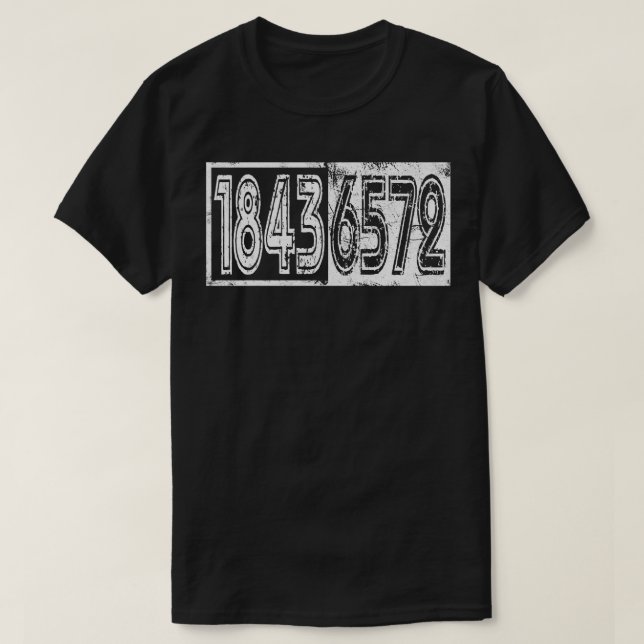 Vintage 18436572 White Text T-Shirt (Design Front)