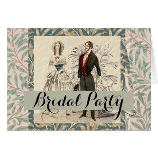 Vintage 1844 Victorian Wedding marriage Artwork