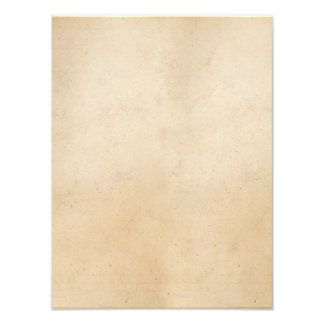 Vintage 1850 Parchment Paper Template Blank Photo Print