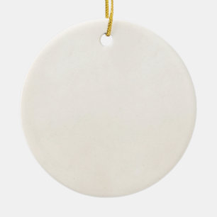 Vintage 1850s Antique Paper Template Blank Ceramic Ornament