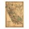 Vintage 1876 California Map