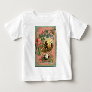 Vintage 1880's Fireman Firefighter Cover Baby T-Shirt