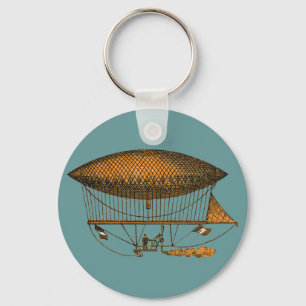 Vintage 1883 Travelling Zeppelin Keychain