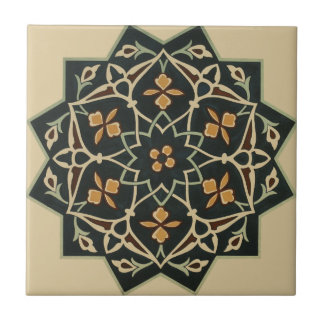 Vintage 1884 Ornamental Ceramic Art Customize Tile