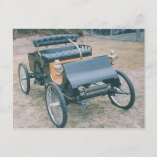 vintage 1903 car postcard