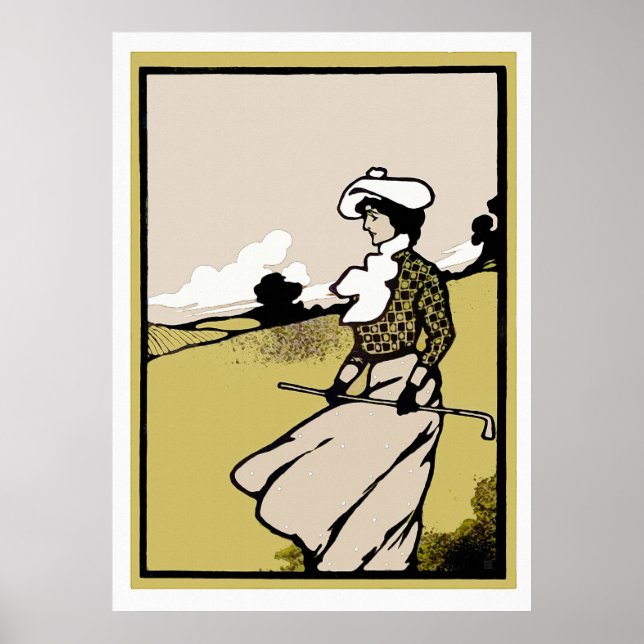 Vintage 1903 Golf Print (Front)