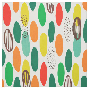 Vintage 1910 Colorful Sonya Delaunay abstract wate Fabric