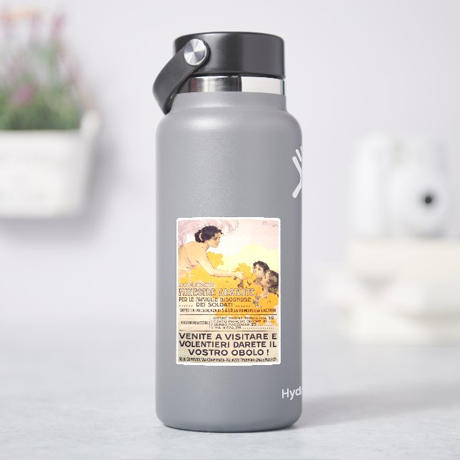 Vintage 1917 Italian Poster (HydroFlask)