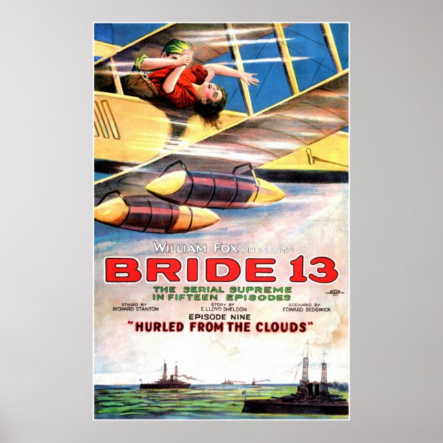 Vintage 1920 Movie Poster (Front)