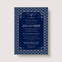 Vintage 1920's Art Deco Gatsby Bridal Shower