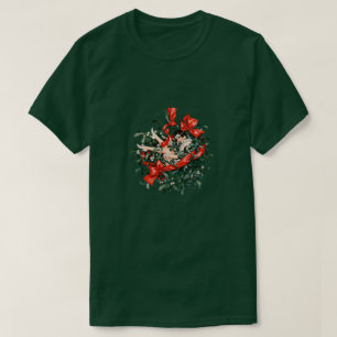 Vintage 1920s Flapper Beneath the Mistletoe T-Shirt