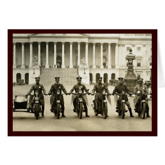 Vintage 1920s Motorcycle Cops
