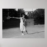Vintage 1920s Tennis Form & Fashion