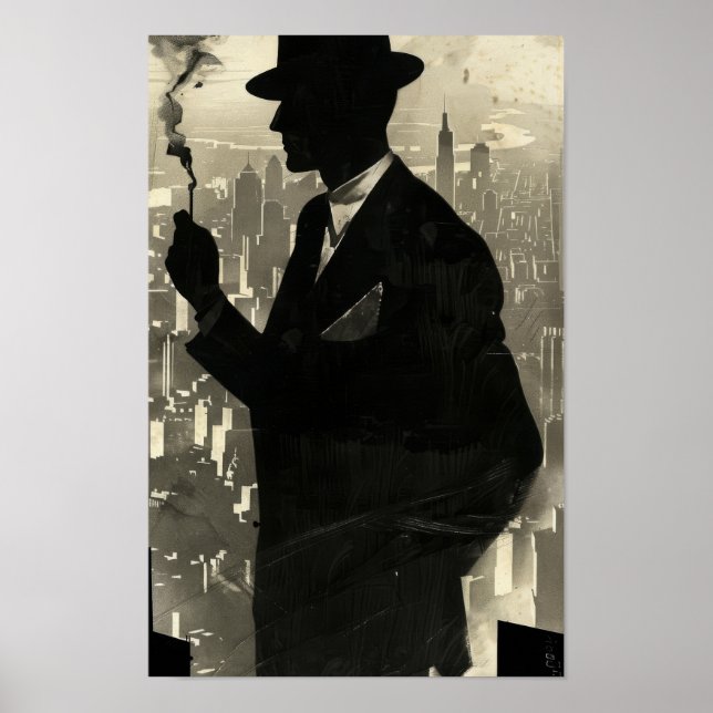 Vintage 1922 The Rich Man's Classic Car Poster (Front)