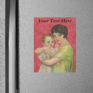 Vintage 1930’s Mother Holding Baby Mother’s Day