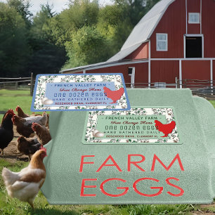 Vintage 1930s Botanical Farm Design Hen Egg Carton
