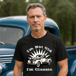 Vintage 1930's Classic Pickup Birthday Template T-Shirt