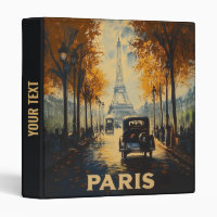 Vintage 1930s Paris Travel Poster Eiffel Tower