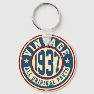 Vintage 1937 All Original Parts Keychain