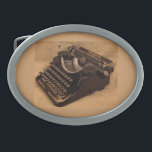 Vintage 1937 Underwood Typewriter Belt Buckle<br><div class="desc">Vintage 1937 Underwood Typewriter Belt Buckle Questions? Regella@Rocketmail.com</div>