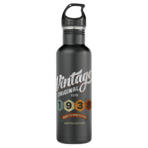 Vintage 1938 Bday Aged To Perfection 83rd Birthday 710 Ml Water Bottle