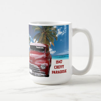 Vintage 1940 & 1947 Chevy Paradise Mug