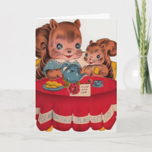 Vintage 1940s Mother's Day Greeting Card