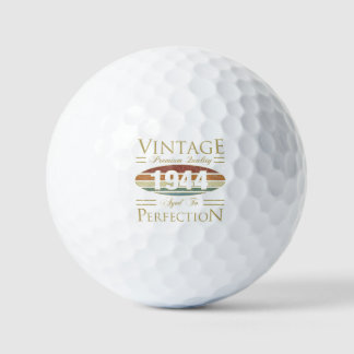 Vintage 1944 80th Birthday Golf Balls