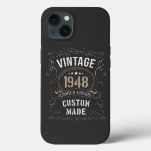 Vintage 1948 Limited Edition Custom made iPhone 13 Case