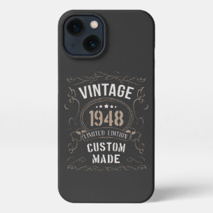 Vintage 1948 Limited Edition Custom made iPhone 13 Case